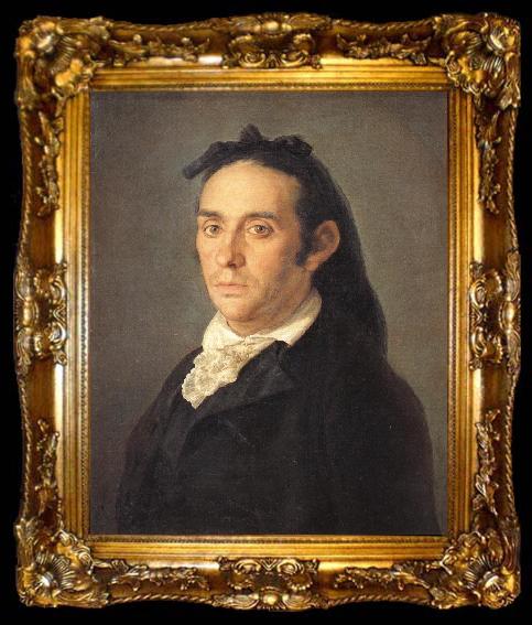 framed  Francisco Goya Portrait of the Bullfighter Pedro Romero, ta009-2